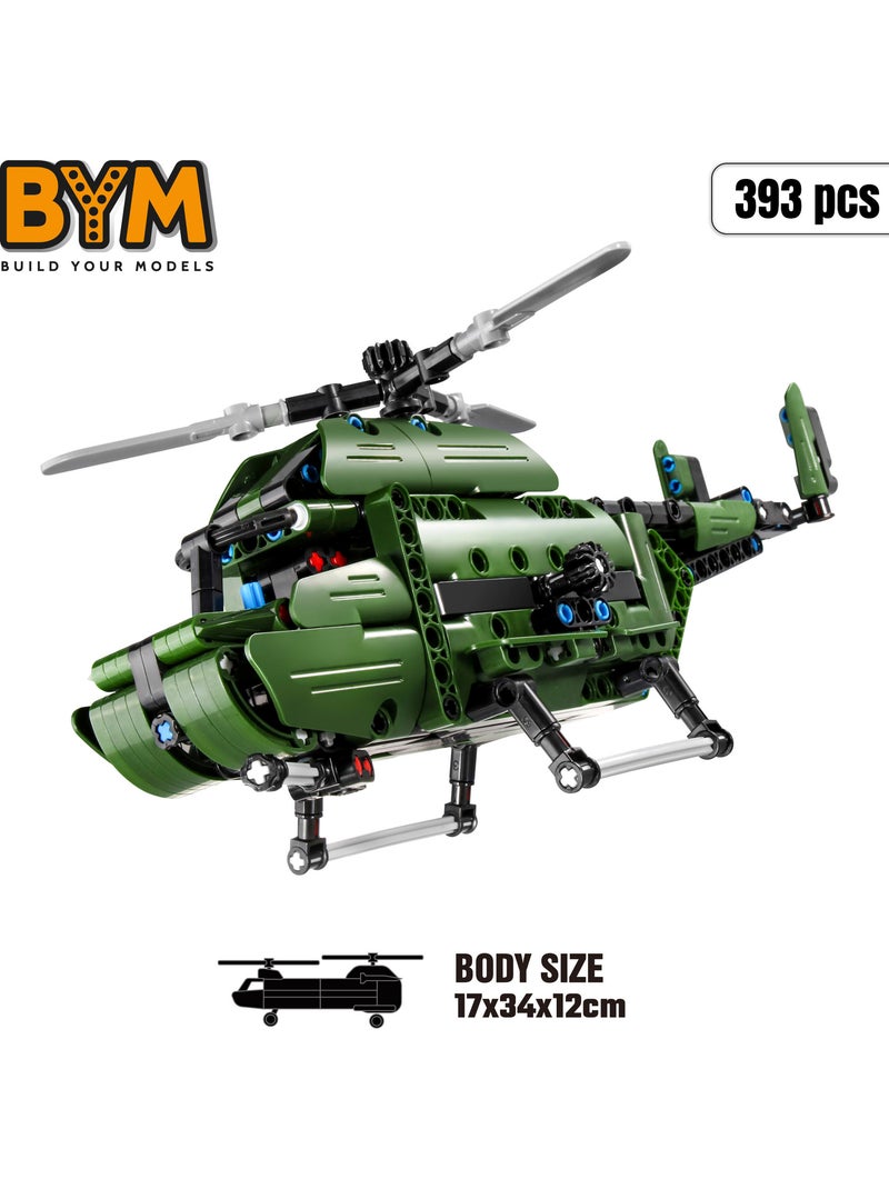Bym helicóptero de juguete 2 en 1 desmontable 393 piezas N/D - Kiabi