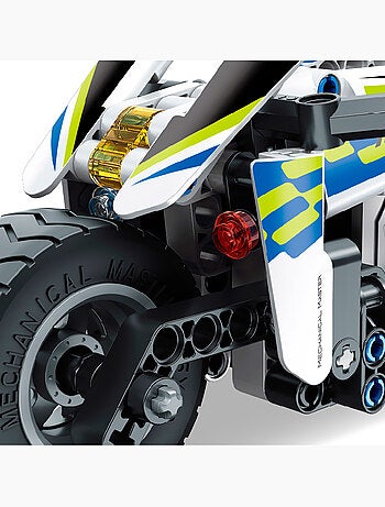 Bym moto desmontable policía 193 piezas