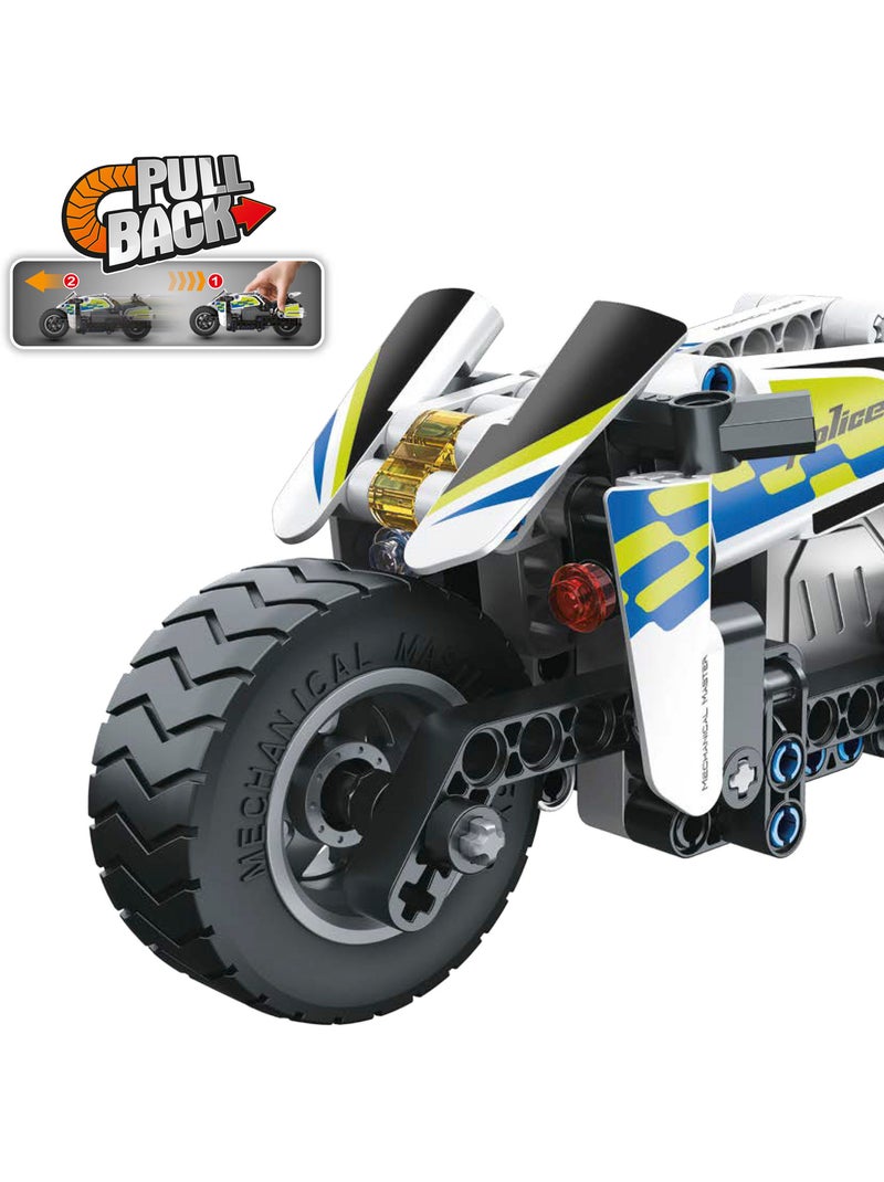 Bym moto desmontable policía 193 piezas N/D - Kiabi
