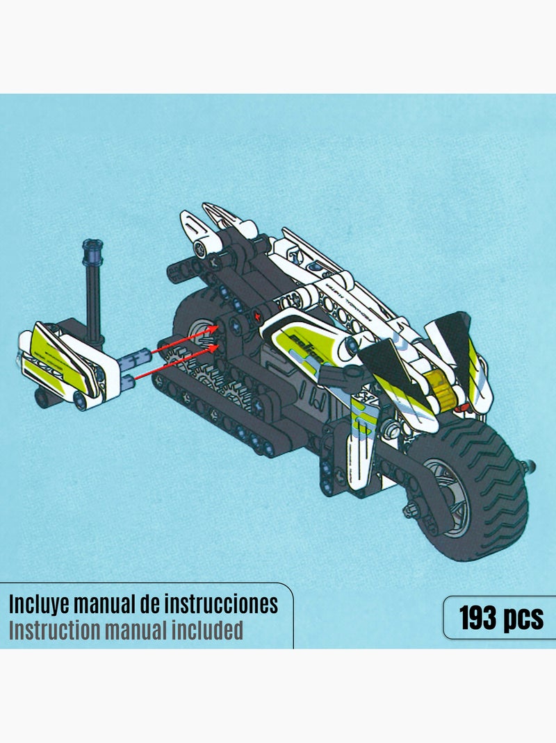 Bym moto desmontable policía 193 piezas N/D - Kiabi