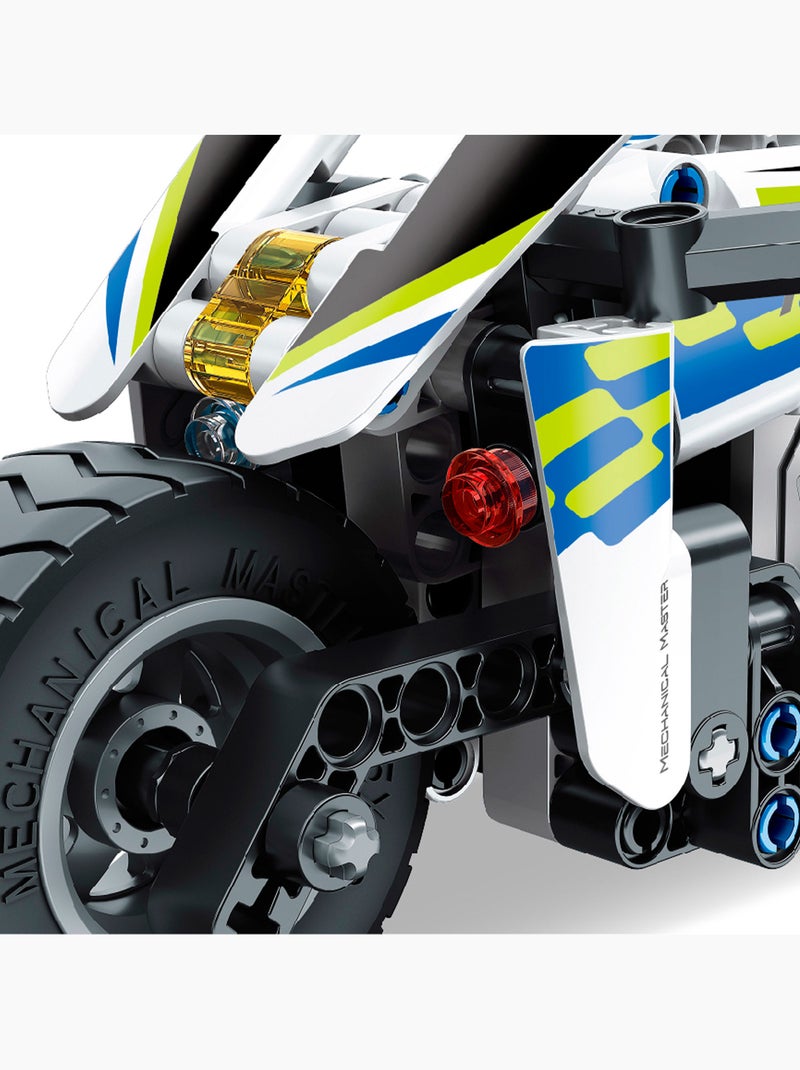 Bym moto desmontable policía 193 piezas N/D - Kiabi
