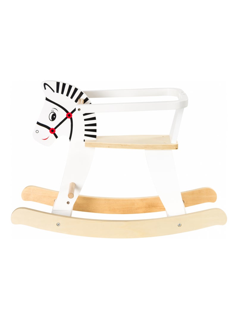 Caballo balancín evolutivo de madera con aro Mamabrum N/D - Kiabi