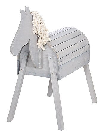 Caballo de jardín en madera maciza resistente para niños 'Roba outdoor+'