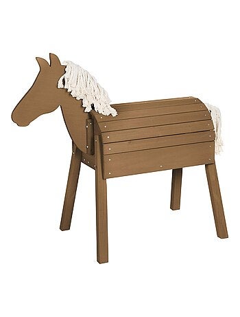 Caballo de jardín en madera maciza resistente para niños 'Roba outdoor+'