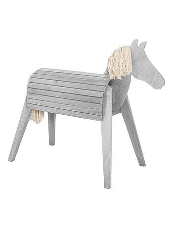 Caballo de jardín para niños - madera maciza resistente 'Roba outdoor+'
