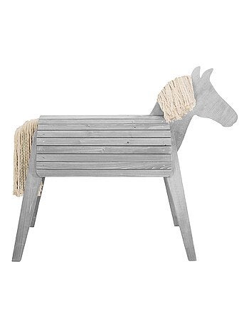 Caballo de jardín para niños - madera maciza resistente 'Roba outdoor+'