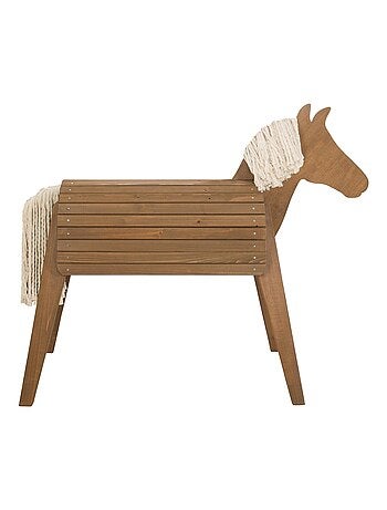 Caballo de jardín para niños - madera maciza resistente 'Roba outdoor+'