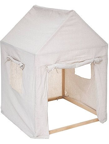 Cabaña infantil lienzo safari 77x115cm pino