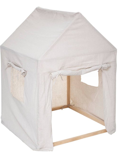 Cabaña infantil lienzo safari 77x115cm pino - Kiabi Cabaña infantil lienzo safari 77x115cm pino - Kiabi