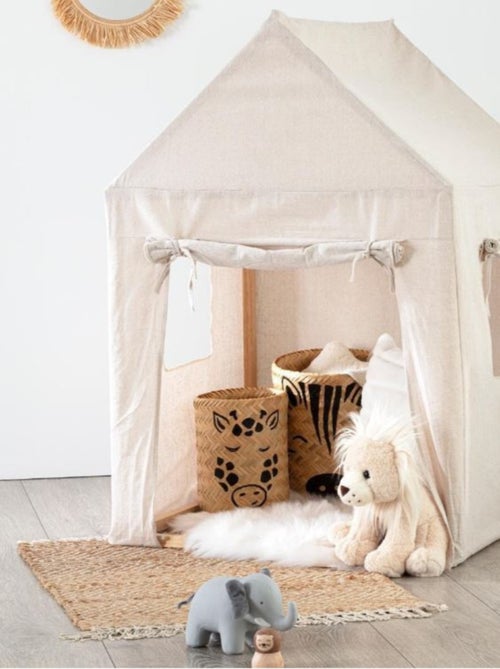 Cabaña Safari de lona para niños - Kiabi