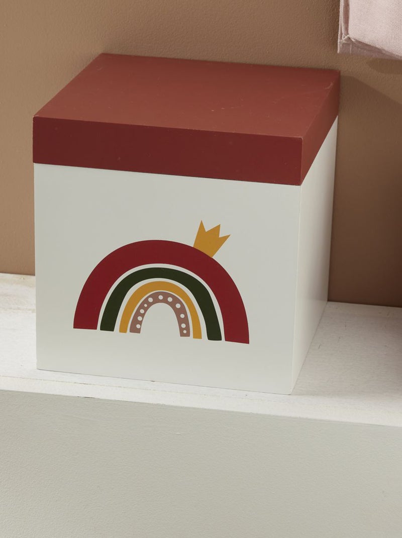 Caja de almacenaje 'arcoíris' BLANCO - Kiabi