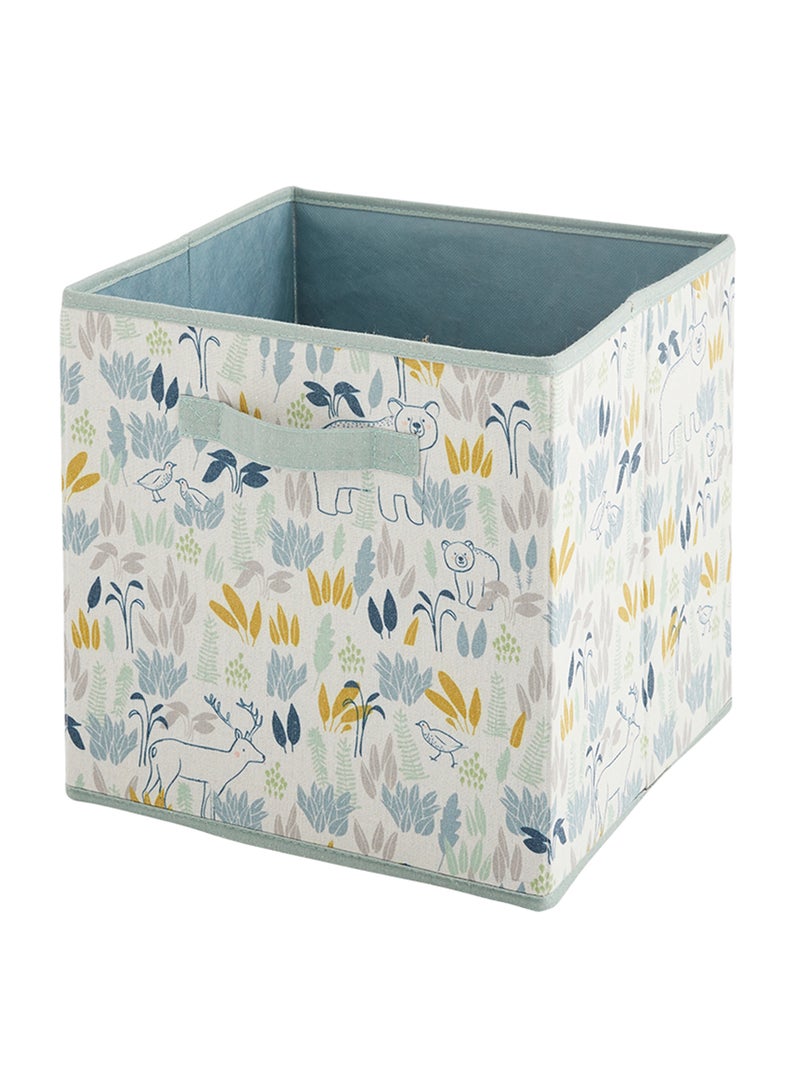 Caja de almacenaje blanco/azul - Kiabi