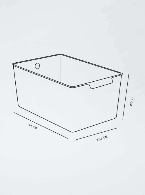 Caja de almacenaje con asa - Kiabi