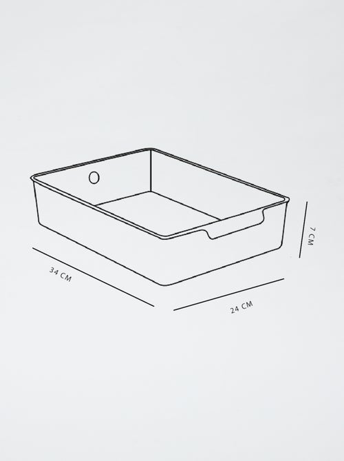 Caja de almacenaje con asa - Kiabi Caja de almacenaje con asa - Kiabi