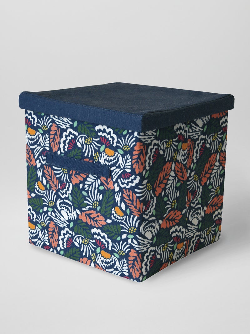Caja de almacenaje con estampado all over BEIGE - Kiabi