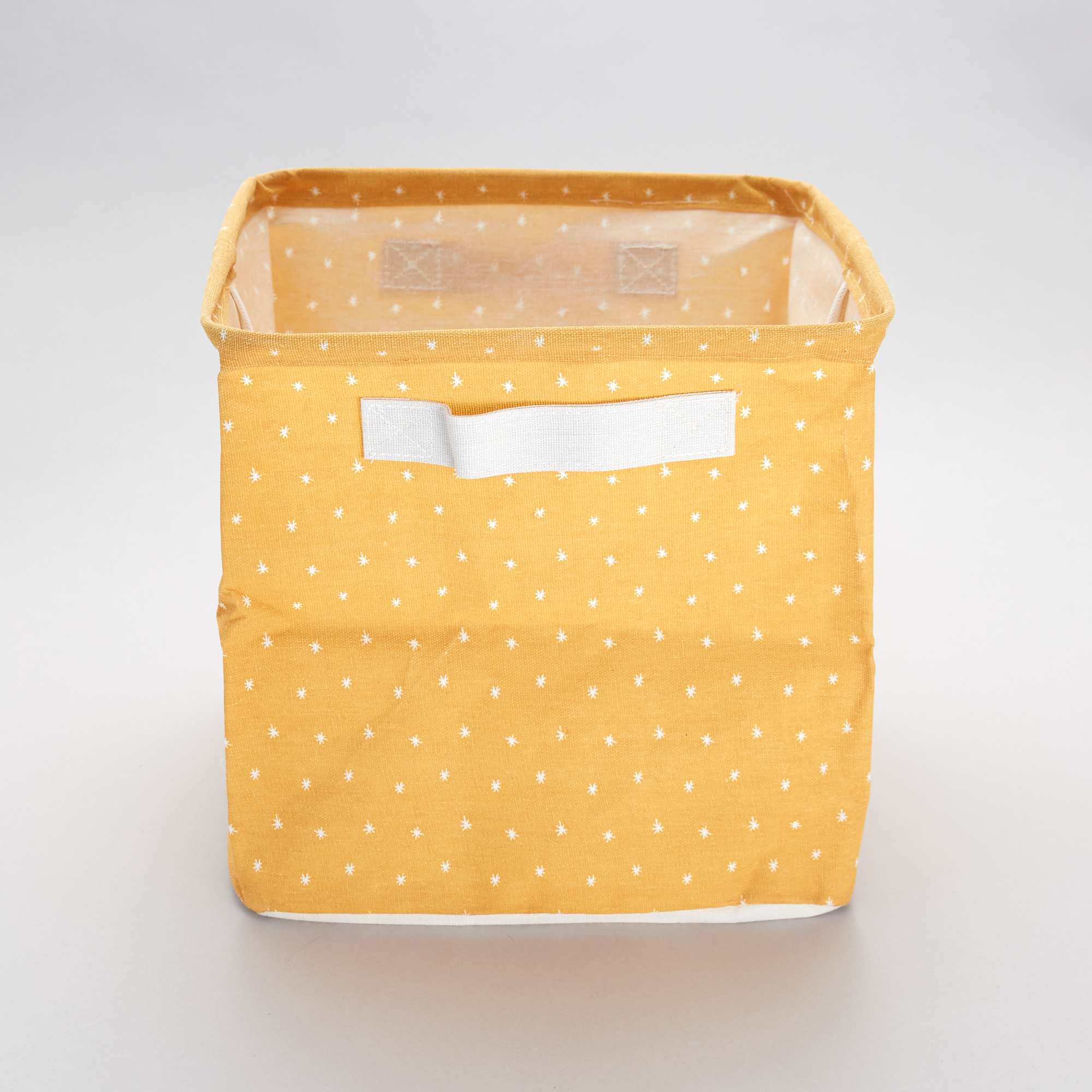 Caja de almacenaje con estampado de 'estrella' Bebé niño - AMARILLO