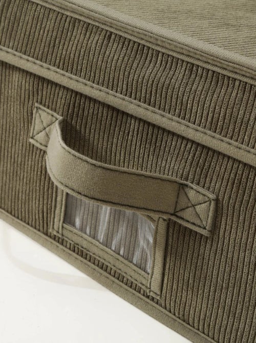 Caja de almacenaje de pana - Kiabi