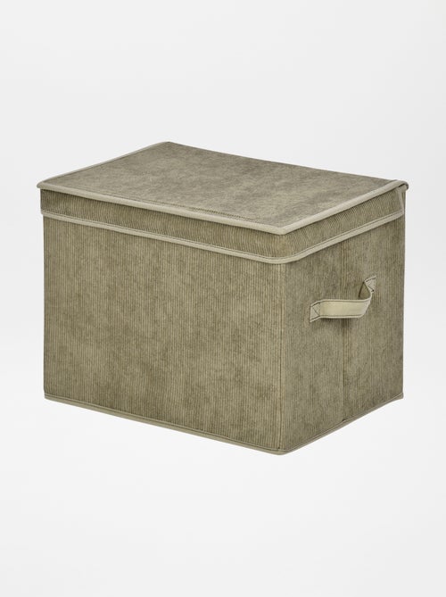 Caja de almacenaje de pana - Kiabi