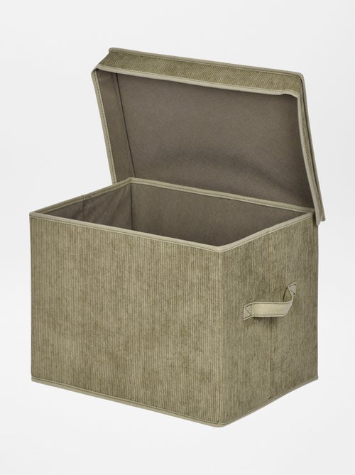 Caja de almacenaje de pana - Kiabi