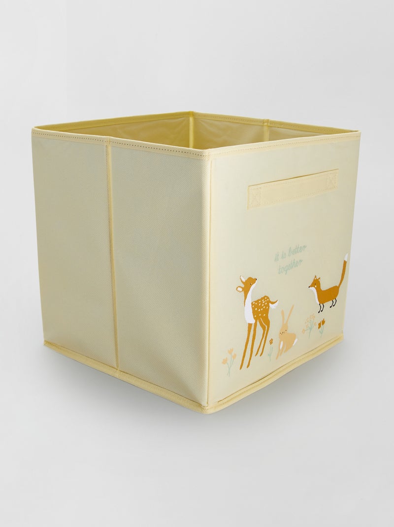 Caja de almacenaje de tela BLANCO - Kiabi