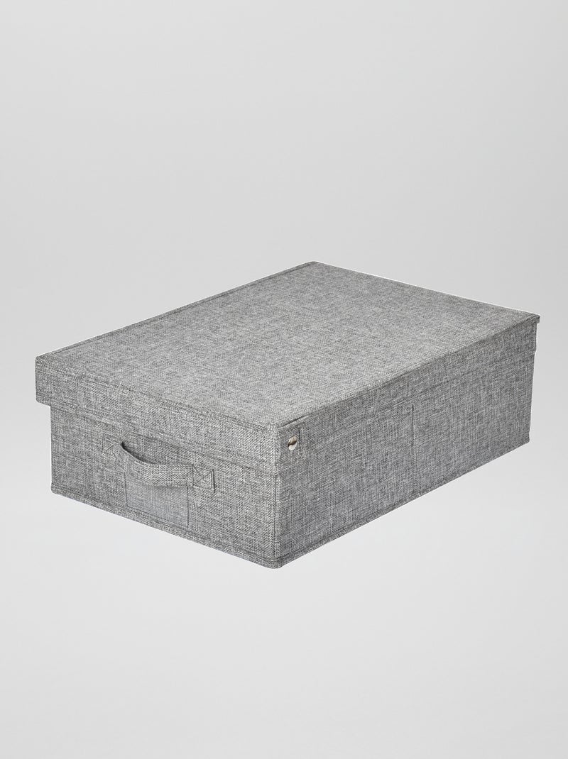 Caja de almacenaje de tela GRIS - Kiabi