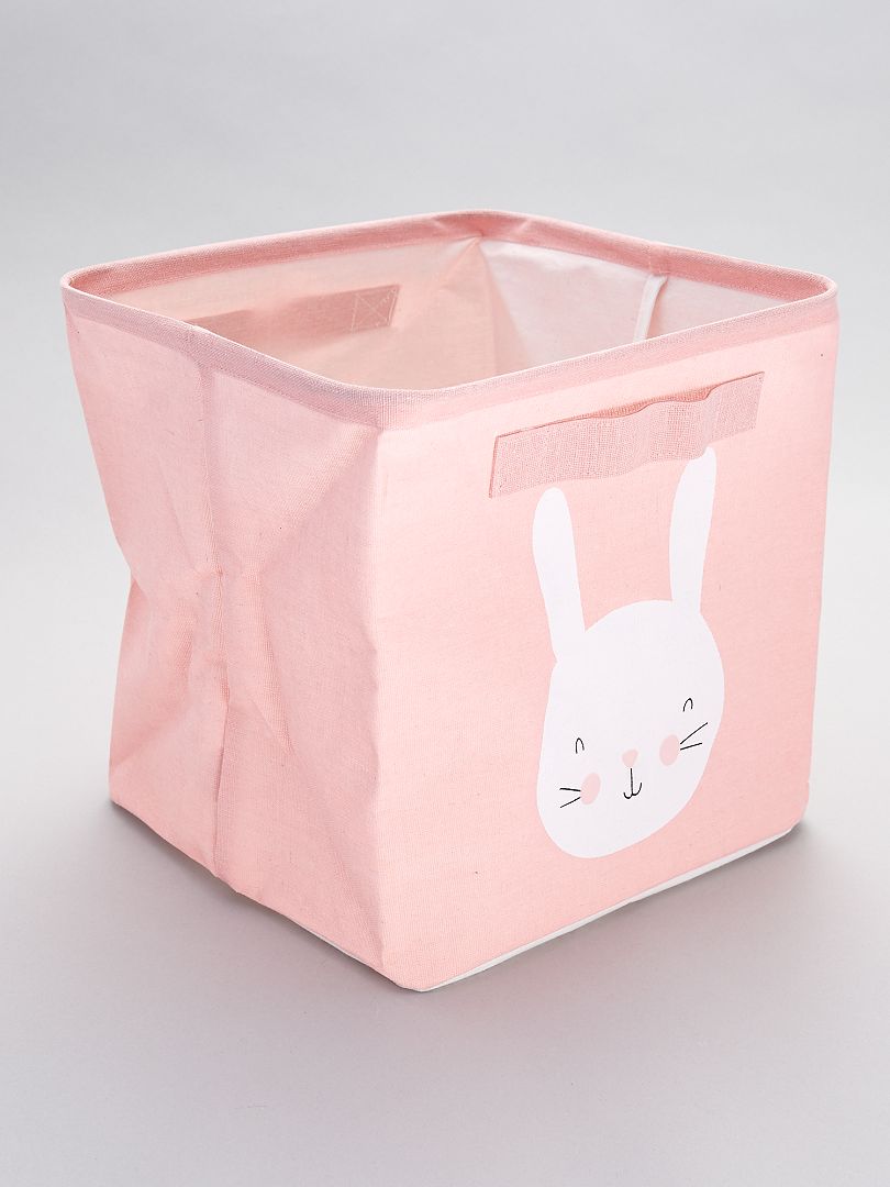 Caja de almacenaje estampada 'conejos' conejo - Kiabi