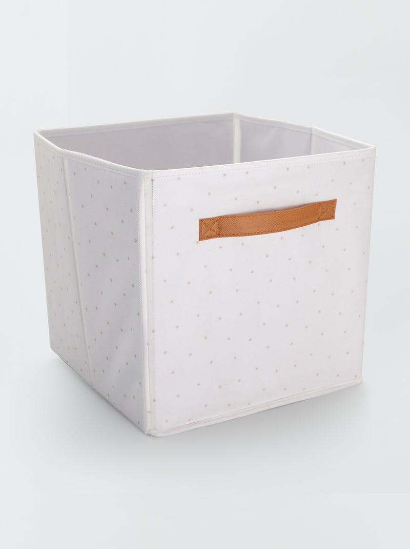 Caja de almacenaje 'estrellas' BLANCO - Kiabi