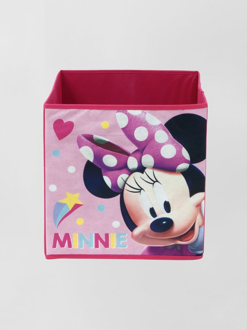 Caja de almacenaje 'Minnie' rosa - Kiabi