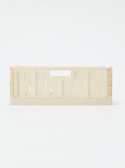 Caja de almacenamiento de plástico (26 x 17 cm) - Kiabi