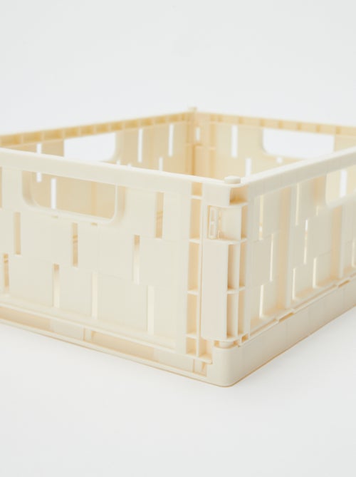 Caja de almacenamiento de plástico (26 x 17 cm) - Kiabi