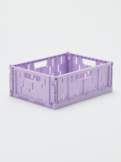 Caja de almacenamiento de plástico (26 x 17 cm) - Kiabi