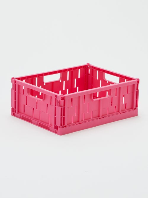 Caja de almacenamiento de plástico (26 x 17 cm) - Kiabi