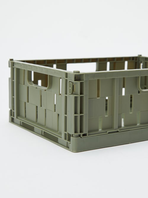 Caja de almacenamiento de plástico (26 x 17 cm) - Kiabi