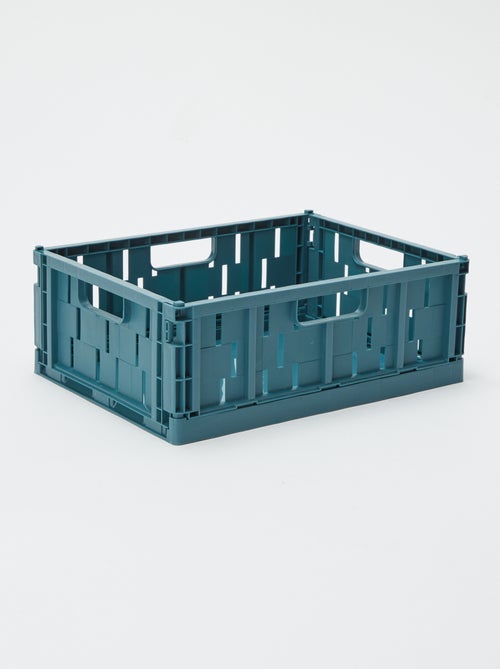 Caja de almacenamiento de plástico (34 x 25 cm) - Kiabi