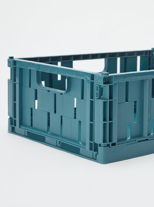 Caja de almacenamiento de plástico (34 x 25 cm) - Kiabi