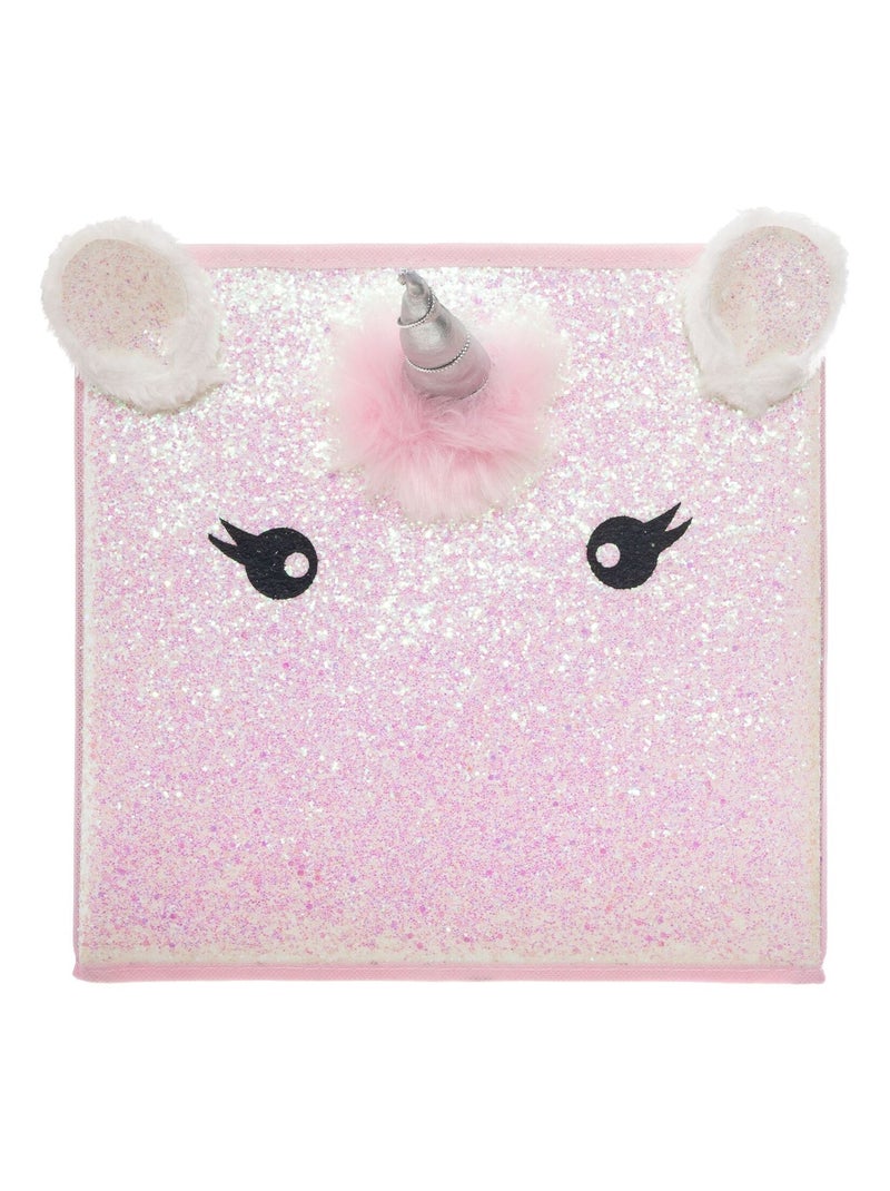 Caja de almacenamiento de unicornio Rosa - Kiabi