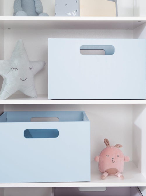 Caja de almacenamiento en madera para juguetes 'ROBA' - Kiabi