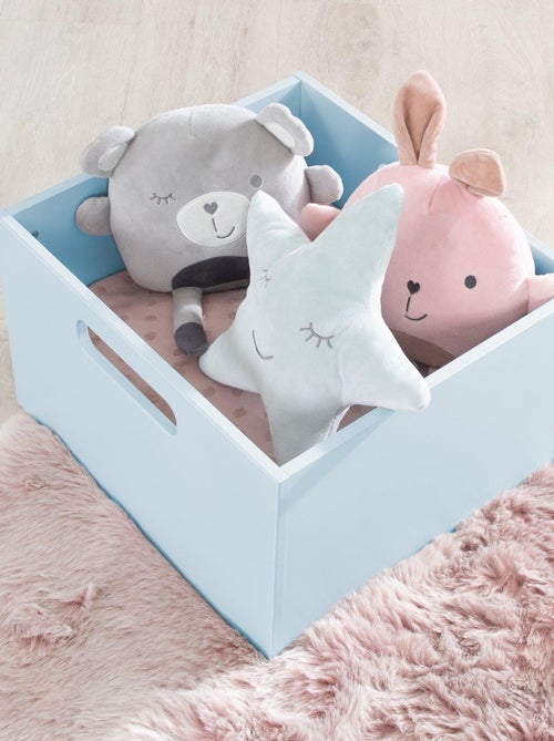 Caja de almacenamiento en madera para juguetes 'ROBA' - Kiabi