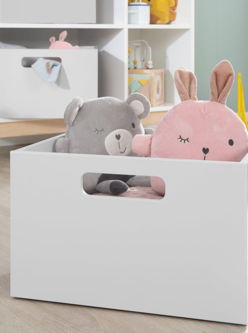 Caja de almacenamiento en madera para juguetes 'ROBA' - Kiabi