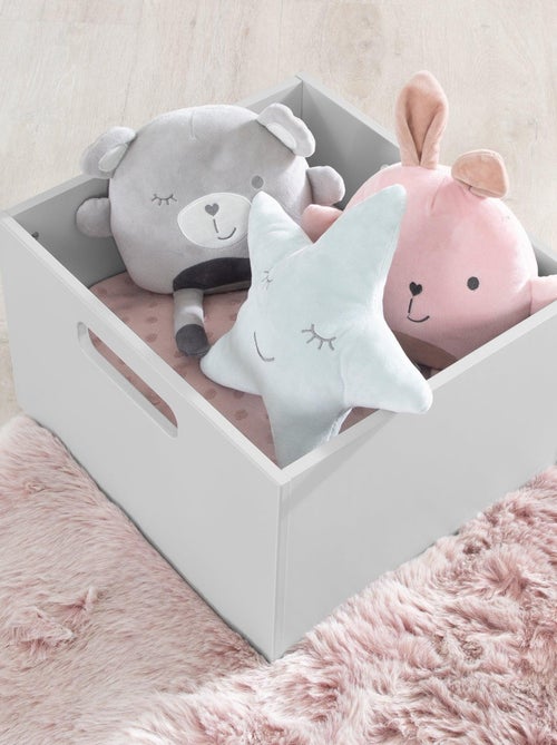 Caja de almacenamiento en madera para juguetes 'ROBA' - Kiabi