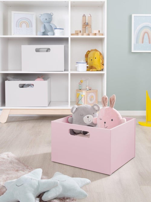 Caja de almacenamiento en madera para juguetes 'ROBA' - Kiabi