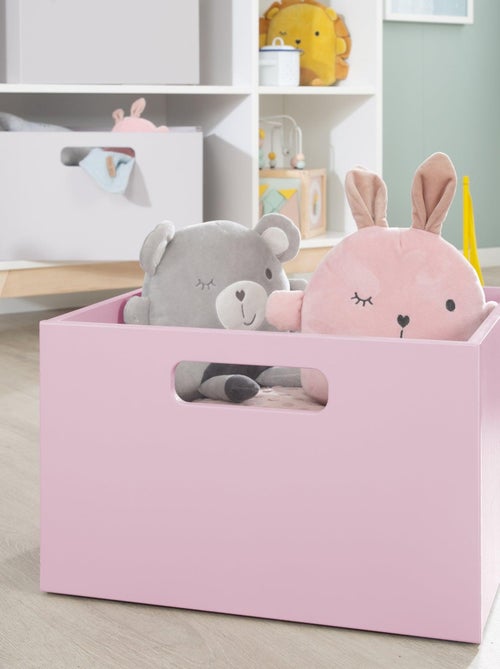 Caja de almacenamiento en madera para juguetes 'ROBA' - Kiabi