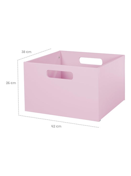Caja de almacenamiento en madera para juguetes 'ROBA' - Kiabi