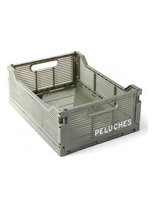 Caja de almacenamiento personalizable con letras enganchables - Kiabi