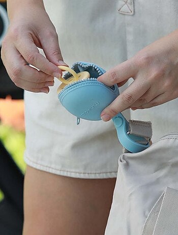 Caja de chupete con cremallera de silicona - Minikoioi