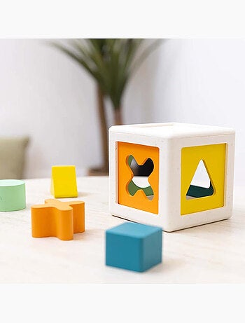 Caja de formas montessori evolutiva kuby | OPPI®