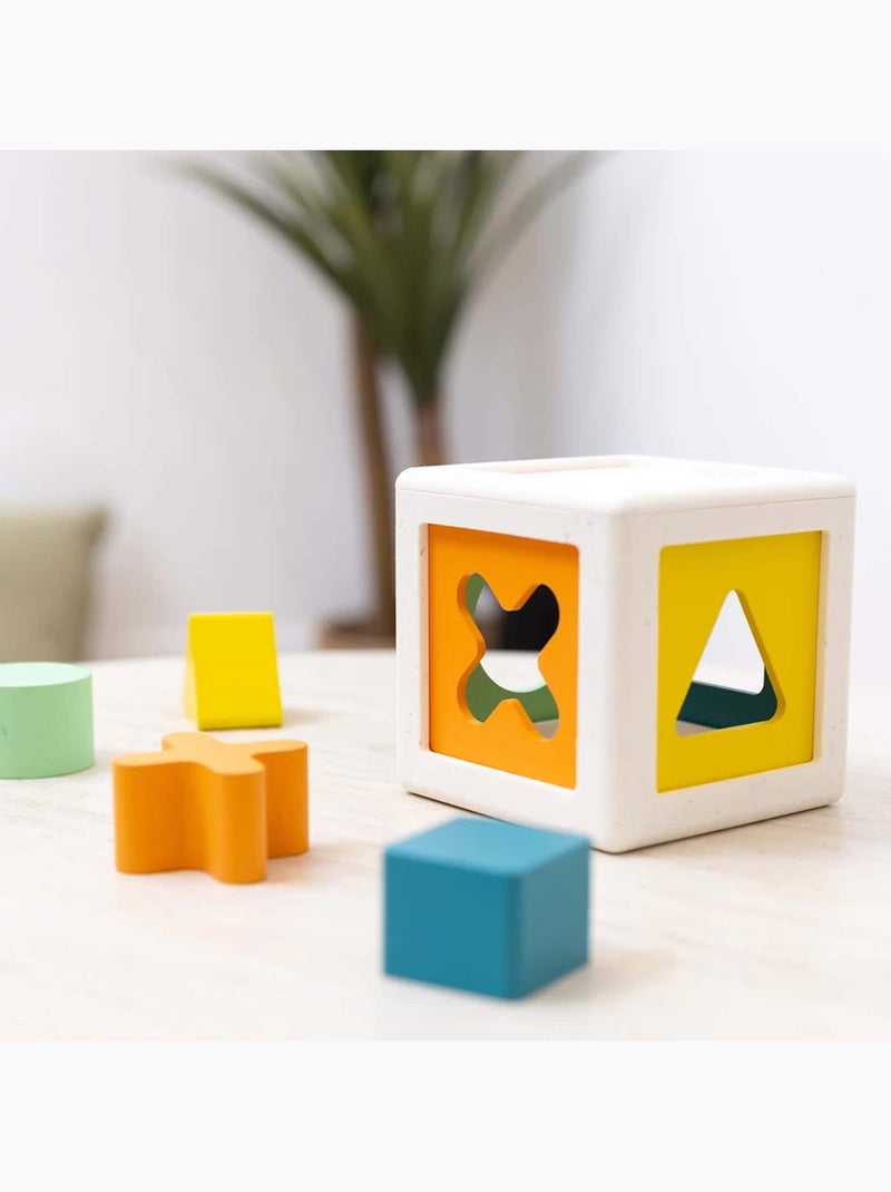 Caja de formas montessori evolutiva kuby | OPPI® Blanco - Kiabi