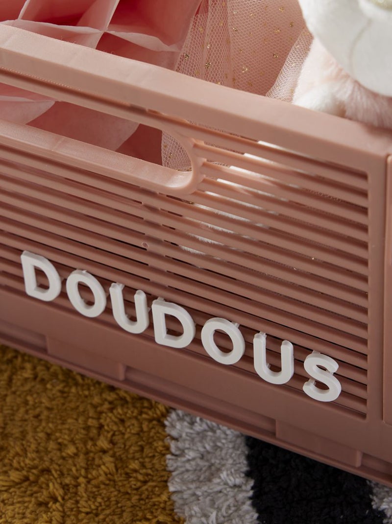 Caja de plástico con letras ROSA - Kiabi