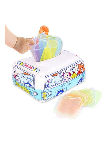 Caja de telas - Juego de estimulación temprana