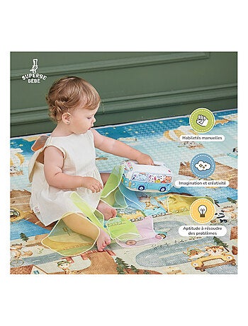 Caja de telas - Juego de estimulación temprana